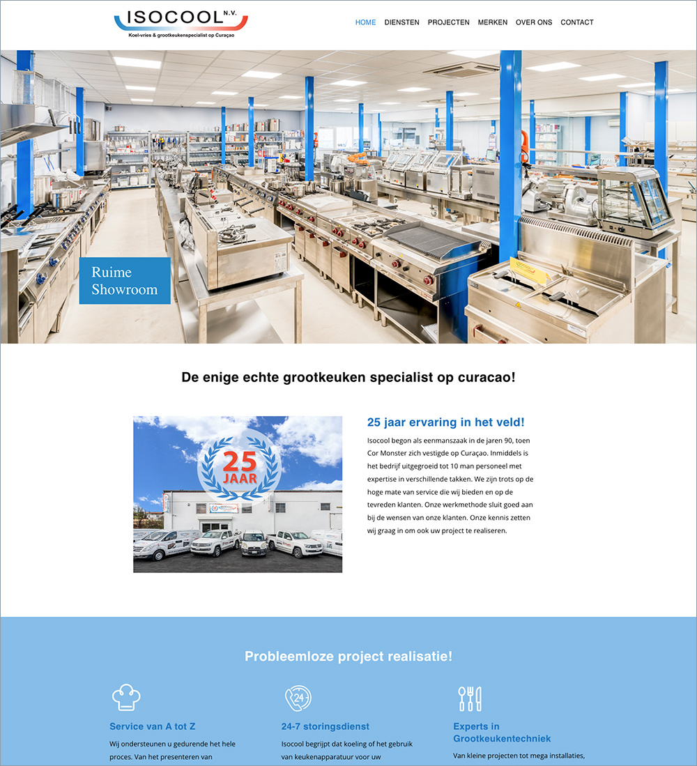 Isocool ReVamp Website